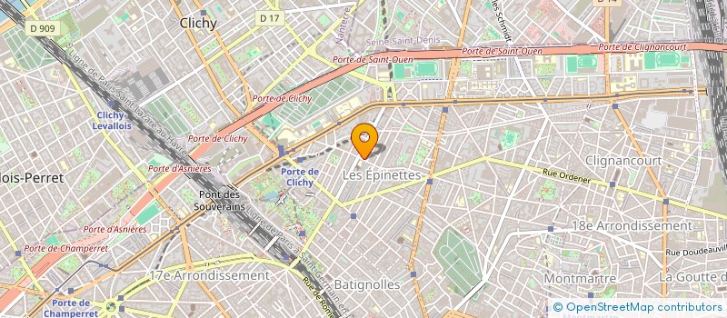 localisation de l'entreprise LA FABRIQUE FONCIERE à PARIS