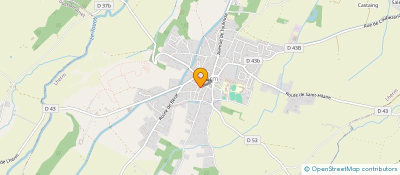 localisation de l'entreprise LA FABRIQUE LHERMOISE à LHERM