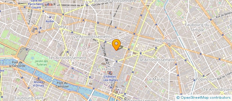 localisation de l'entreprise LA FABRIQUE PARIS à PARIS