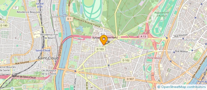 localisation de l'entreprise LA FABRIQUE PILATES à BOULOGNE-BILLANCOURT