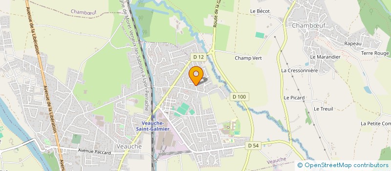 localisation de l'entreprise LA FABRIQUE QUI REGALE  VEAUCHE