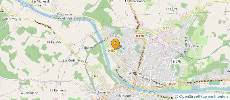 localisation de l'entreprise LA FABRIQUE RH à ROSNAY