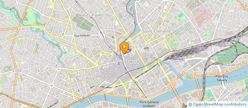 localisation de l'entreprise LA FABRIQUE SPORTIVE à NANTES