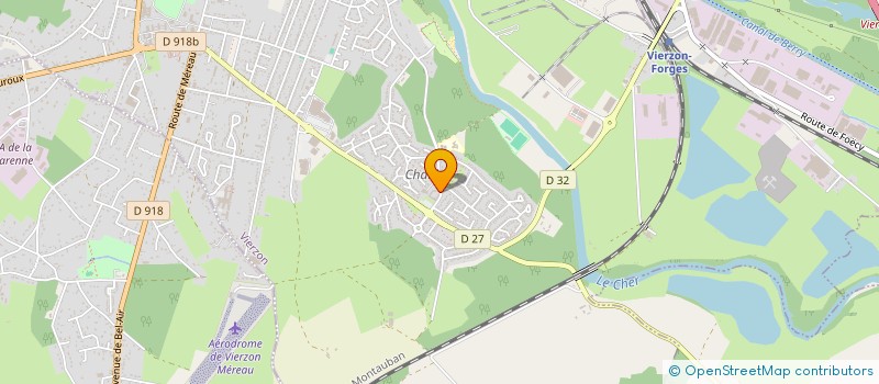 localisation de l'entreprise LA FABRYK  VIERZON