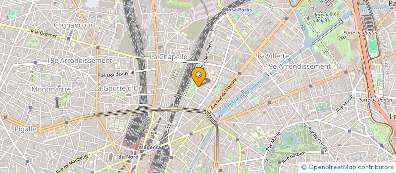 localisation de l'entreprise LA FABULEUSE ARMADA à PARIS