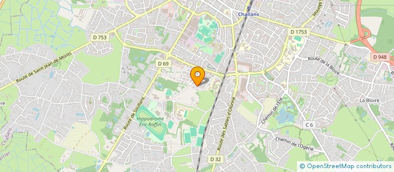 localisation de l'entreprise LA FAC MEDICALE à CHALLANS