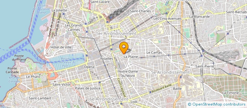 localisation de l'entreprise LA FACHEUSE EDITION à MARSEILLE