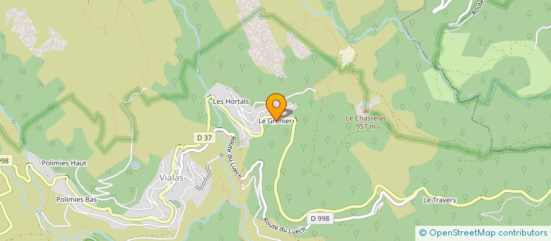 localisation de l'entreprise LA FAGOTEUSE  VIALAS