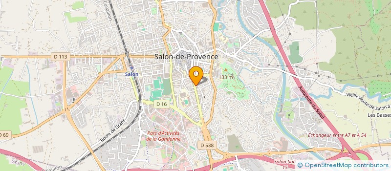 localisation de l'entreprise LA FAIM DE LOUP  SALON-DE-PROVENCE