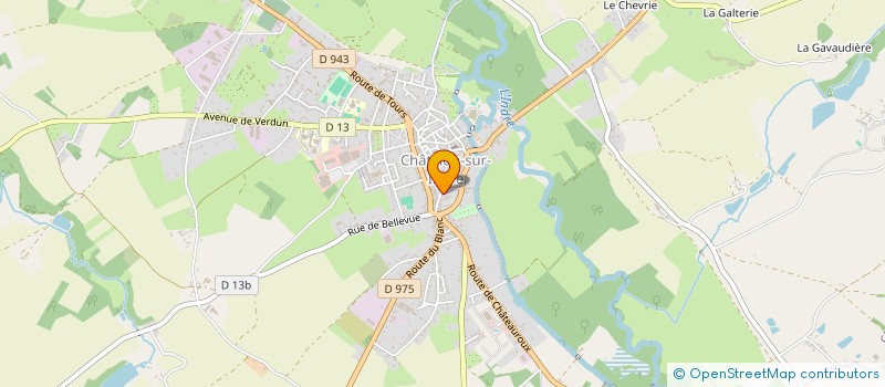 localisation de l'entreprise LA FAIM DU MONDE à CHATILLON-SUR-INDRE
