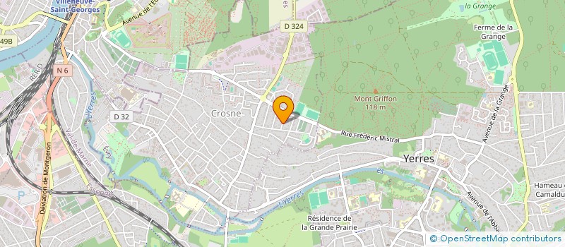 localisation de l'entreprise LA FAISANDERIE  CROSNE