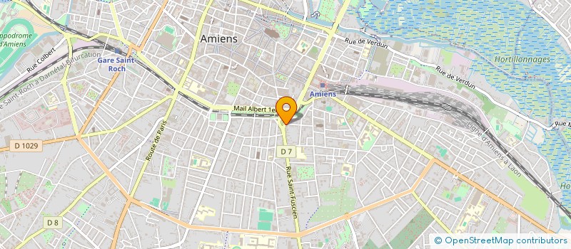 localisation de l'entreprise LA FAK à AMIENS