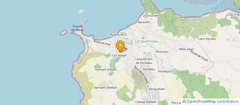 localisation de l'entreprise LA FAL à TREDREZ-LOCQUEMEAU