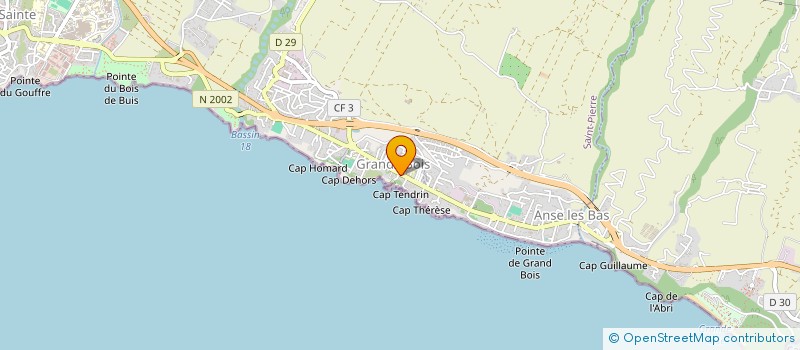 localisation de l'entreprise LA FALAISE à SAINT-PIERRE