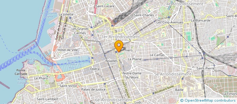 localisation de l'entreprise LA FALEME à MARSEILLE