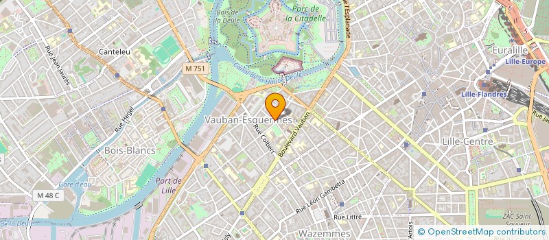 localisation de l'entreprise LA FALUCHE IMMO à LILLE