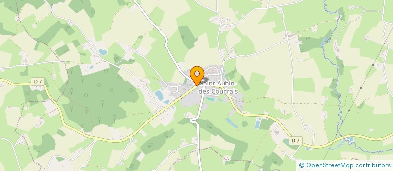 localisation de l'entreprise LA FAMA  SAINT-AUBIN-DES-COUDRAIS