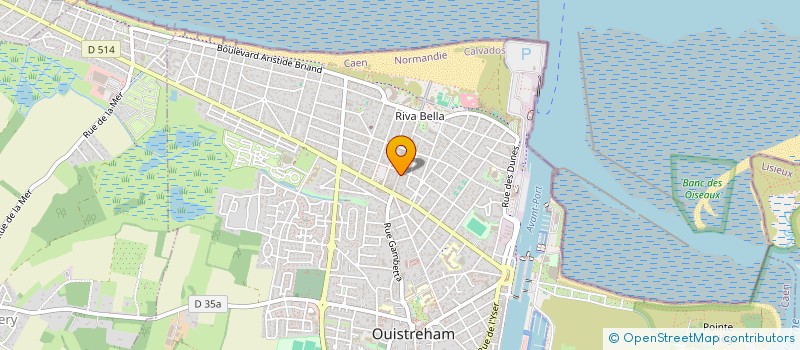 localisation de l'entreprise LA FAMIGLIA  OUISTREHAM