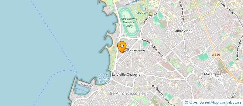 localisation de l'entreprise LA FAMIGLIA à MARSEILLE