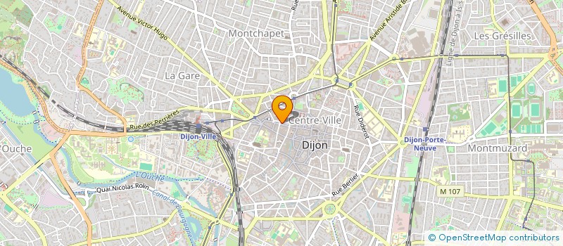 localisation de l'entreprise LA FAMIGLIA à DIJON
