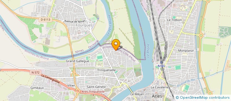 localisation de l'entreprise LA FAMIGLIA  ARLES