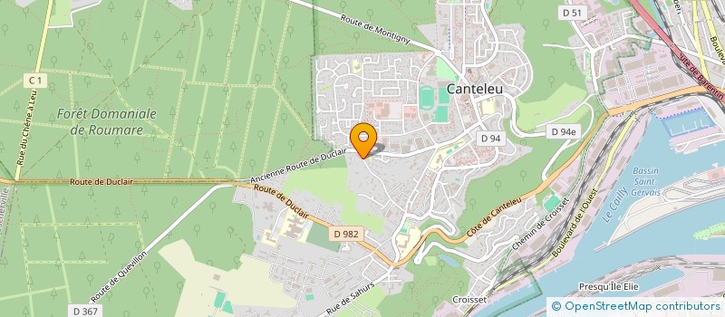 localisation de l'entreprise LA FAMILIA à CANTELEU