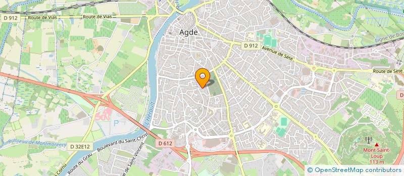 localisation de l'entreprise LA FAMILIA  AGDE