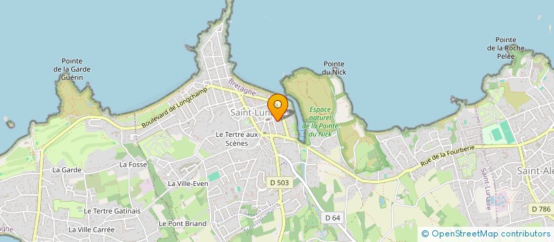 localisation de l'entreprise LA FAMILIA  SAINT-LUNAIRE