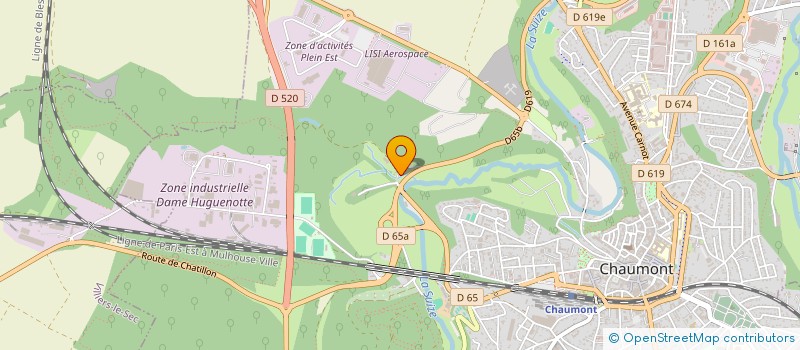 localisation de l'entreprise LA FAMILIA à CHAUMONT