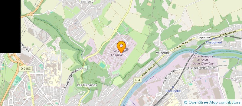 localisation de l'entreprise LA FAMILIA  ENNERY