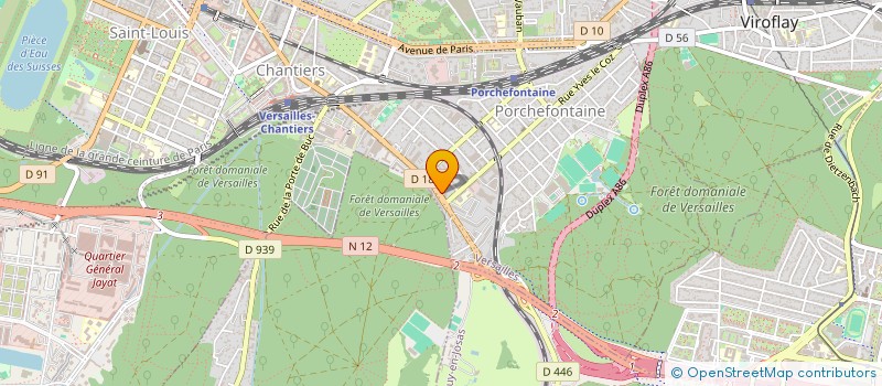 localisation de l'entreprise LA FAMILIA BIS à VERSAILLES
