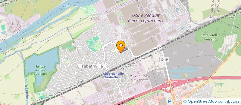 localisation de l'entreprise LA FAMILIA CONSTANCIO  AUBERGENVILLE