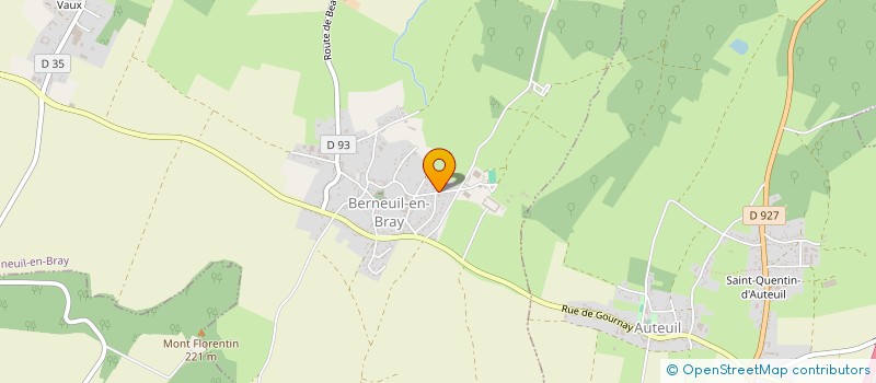 localisation de l'entreprise LA FAMILIALE  BERNEUIL-EN-BRAY