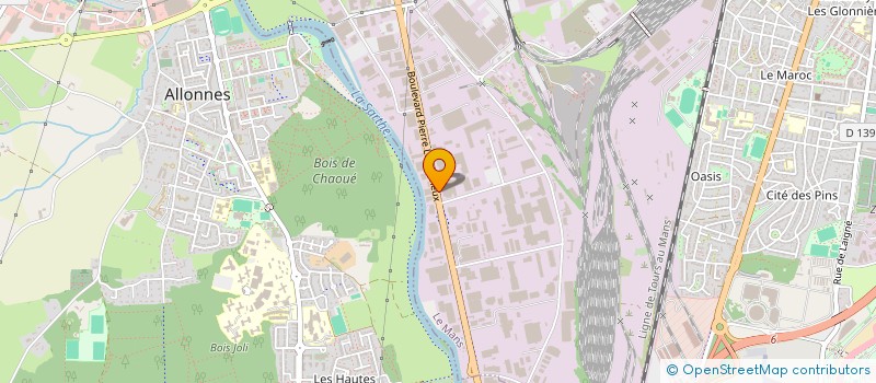 localisation de l'entreprise LA FAMILIALE  LE MANS