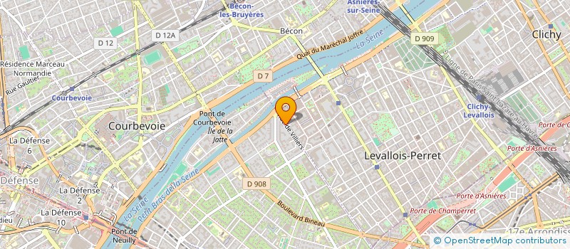 localisation de l'entreprise LA FAMILIALE à NEUILLY-SUR-SEINE