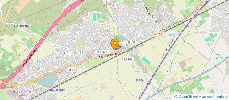 localisation de l'entreprise LA FAMILIALE à BAILLARGUES