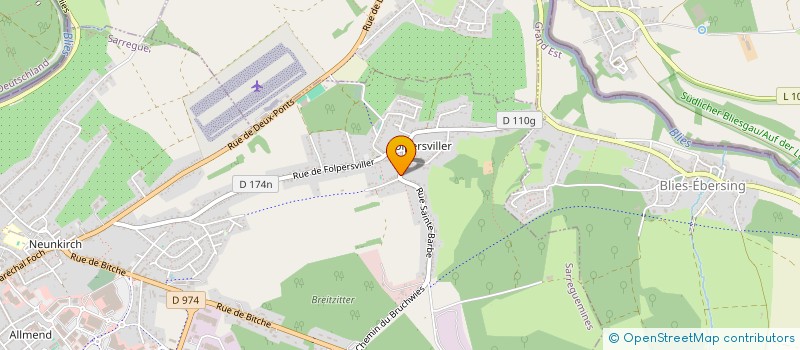 localisation de l'entreprise LA FAMILIALE à SARREGUEMINES