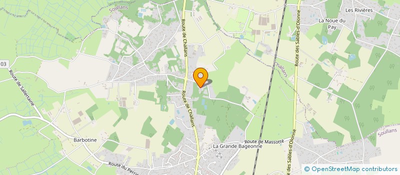 localisation de l'entreprise LA FAMILIALE à SOULLANS