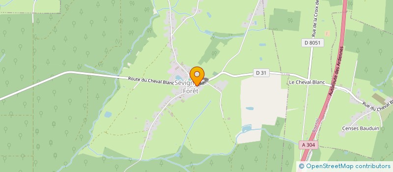 localisation de l'entreprise LA FAMILIALE  SEVIGNY-LA-FORET