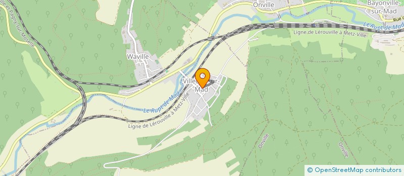 localisation de l'entreprise LA FAMILIALE  VILLECEY-SUR-MAD