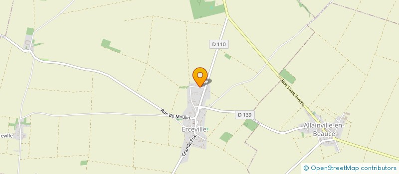 localisation de l'entreprise LA FAMILIALE  ERCEVILLE
