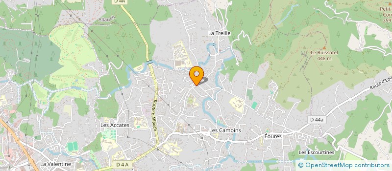 localisation de l'entreprise LA FAMILIALE CERCLE ST DOMINIQ  MARSEILLE