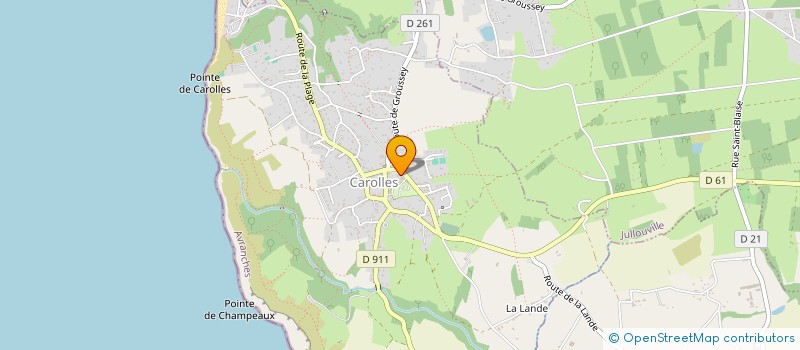 localisation de l'entreprise LA FAMILIALE DE CAROLLES à CAROLLES