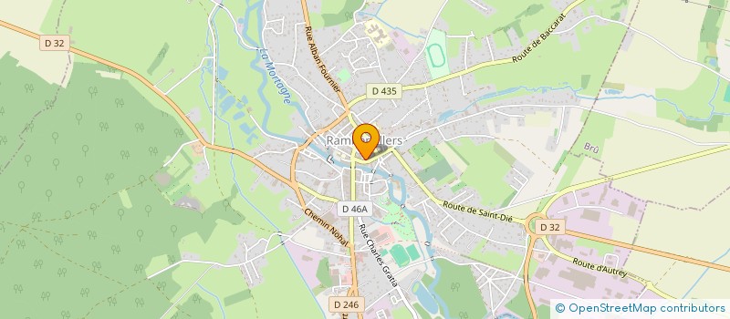 localisation de l'entreprise LA FAMILIALE DE RAMBERVILLERS  RAMBERVILLERS