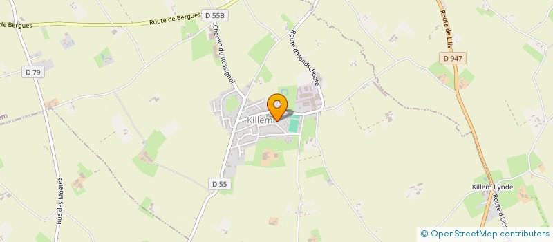 localisation de l'entreprise LA FAMILIALE DES JARDINS OUVRIERS DE KILLEM à KILLEM