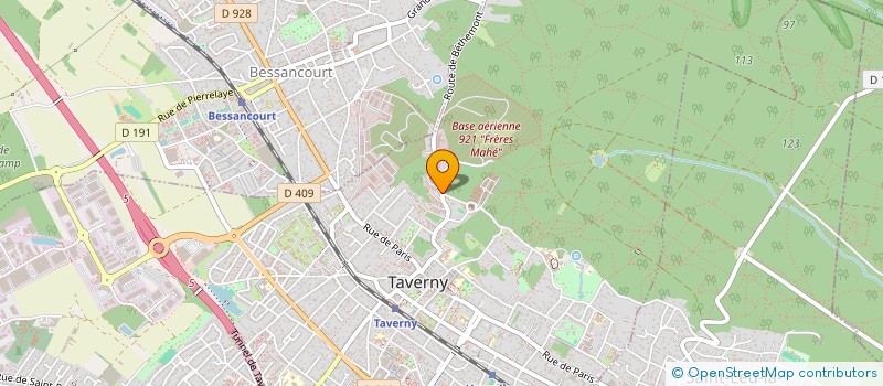 localisation de l'entreprise LA FAMILIALE DU HAUT TAVERNY  TAVERNY