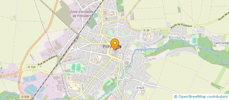 localisation de l'entreprise LA FAMILIALE GOLLAINVILLOISE à LE MALESHERBOIS