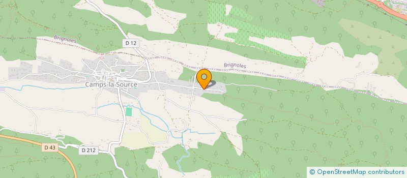 localisation de l'entreprise LA FAMILIALE MSRF  CAMPS-LA-SOURCE