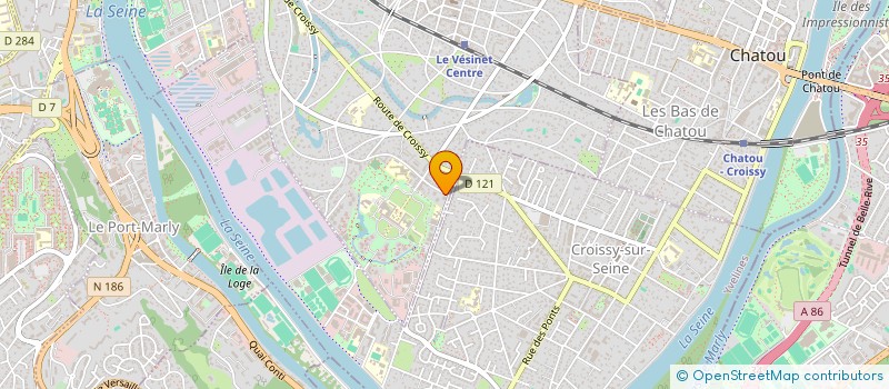 localisation de l'entreprise LA FAMILIEN  LE VESINET