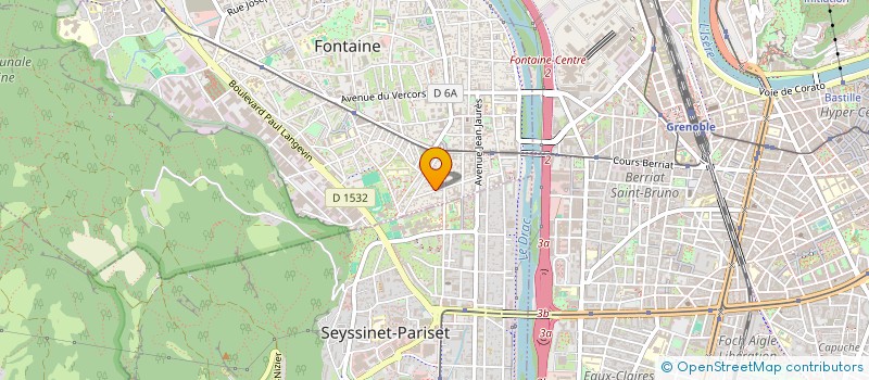 localisation de l'entreprise LA FAMILLE à FONTAINE